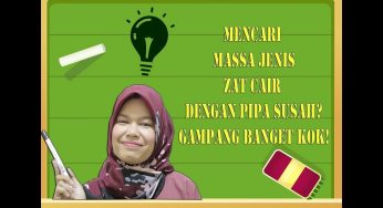 Rumus Massa Jenis Zat Cair Dalam Pipa U dan Contoh Soalnya