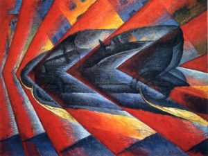 Aliran-Futurisme-Dynamism-of-a-Car-karya-Luigi-Russolo