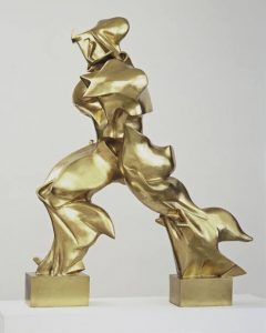 Aliran-Futurisme-Unique-Forms-of-Continuity-in-Space-karya-Umberto-Boccioni