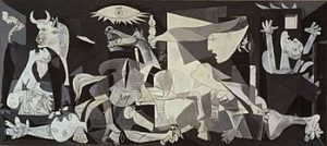 Aliran-Kubisme-Guernica-karya-Pablo-Picasso