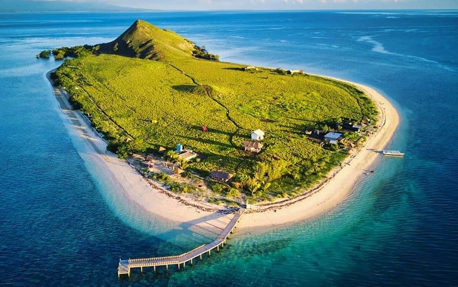 Ilustrasi Pulau Kenawa