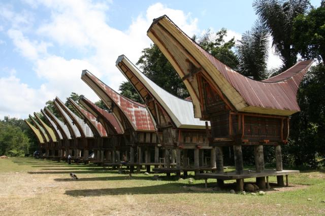 Rumah Adat Tongkonan Khas Suku Toraja