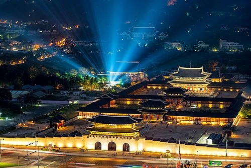 Gyeongbokgung Palace peninggalan kerajaan Joseon 
