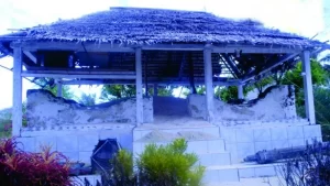 Rumah adat kerajaan Namatota 