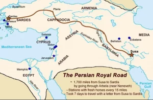 Jalanan terpanjang pertama yang dibuat kerajaan persia