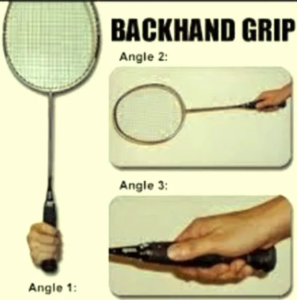 Backhand Grip (Pegangan Backhand)