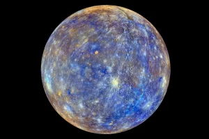 Planet Merkurius, salah satu planet dalam tata surya.