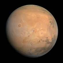 Planet Mars, planet yang dijuluki planet merah