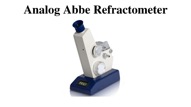 Analog Abbe Refraktometer