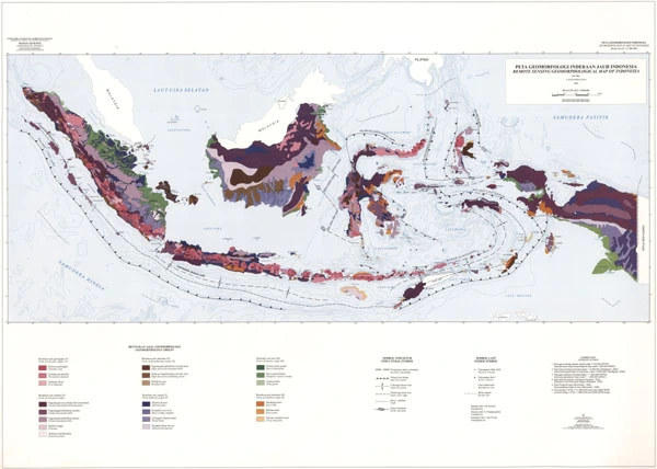 Peta Geomorfologis Indonesia